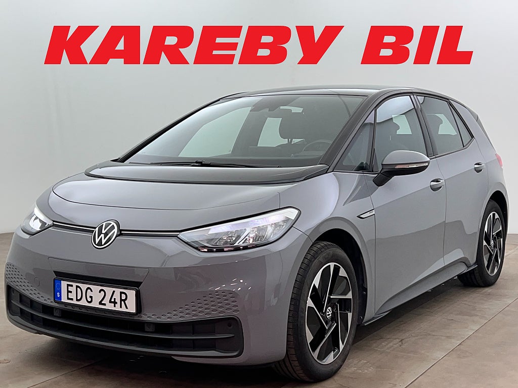 Volkswagen ID.3 Pro Performance 204hk Rattvärme Drag Navi