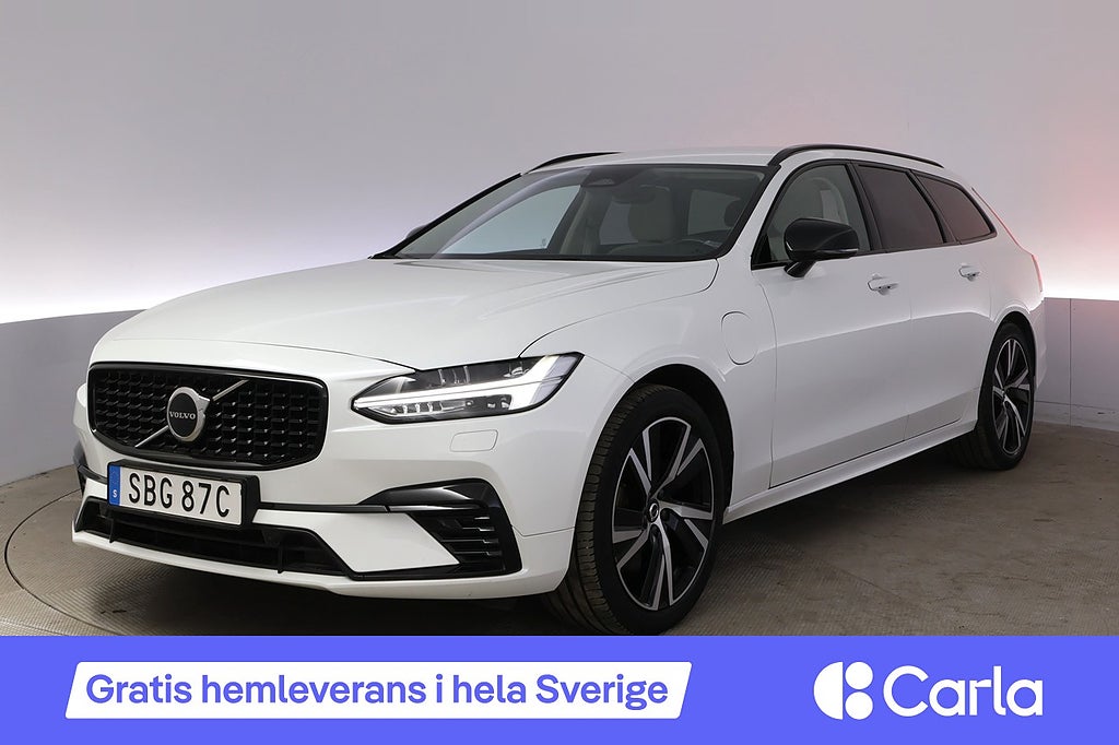Volvo V90 Recharge T6 AWD Plus Dark Kamera Navi Elstol 4,99%