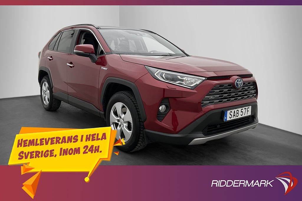 Toyota RAV4 Hybrid AWD-i E-CVT Executive Skinn Pano Kamera