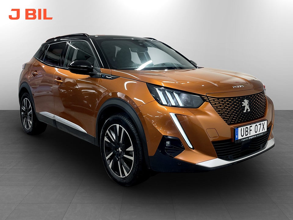 Peugeot E-2008 GT 50kWh 136hk Aut – B-KAMERA, CARPLAY