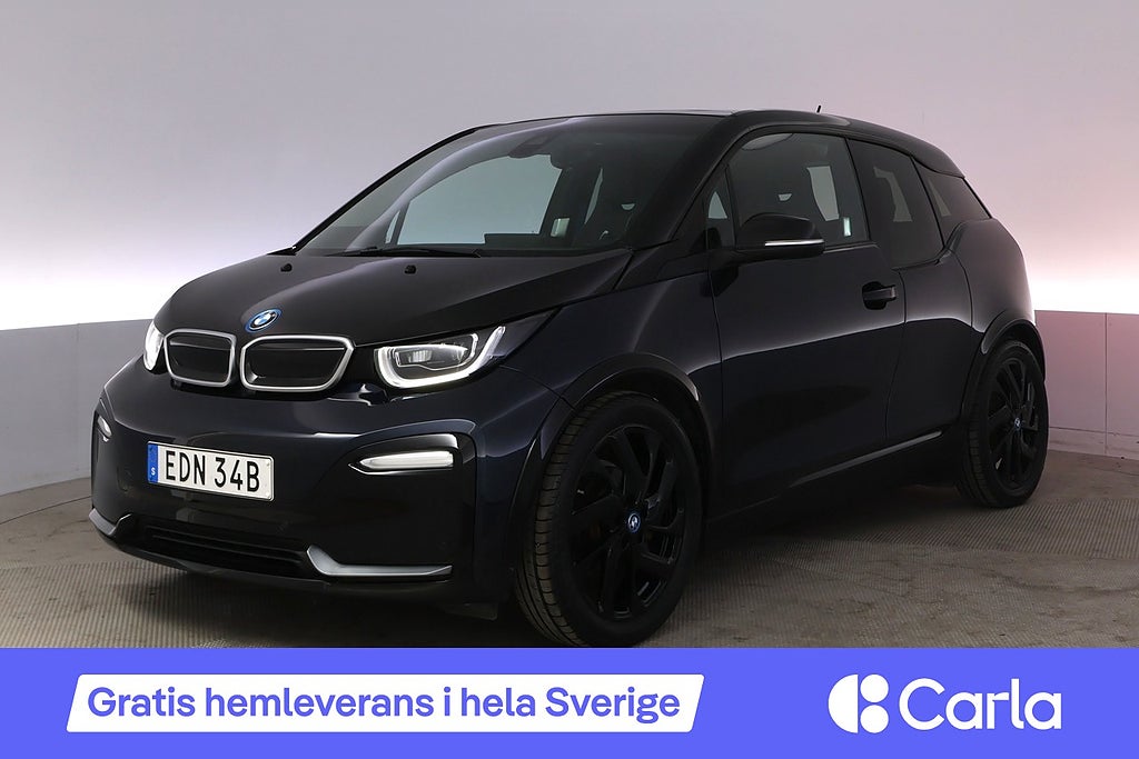 BMW i3s 120 Ah Charged Professional Läder Taklucka Navi