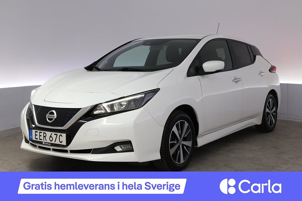 Nissan Leaf 40 kWh Acenta Snabbladdning BLIS Navi Kamera