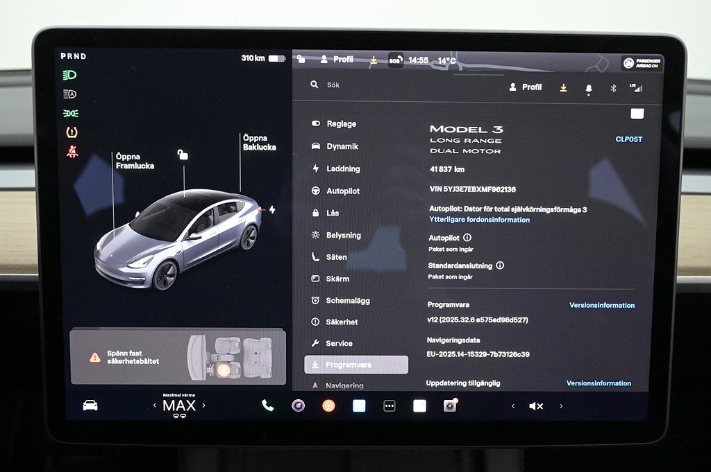 Tesla Model 3 Long Range AWD Refresh Autopilot Panorama