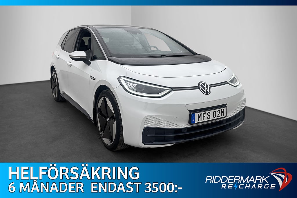 Volkswagen ID.3 1st Editn Pro Performance HUD Pano Värm Navi