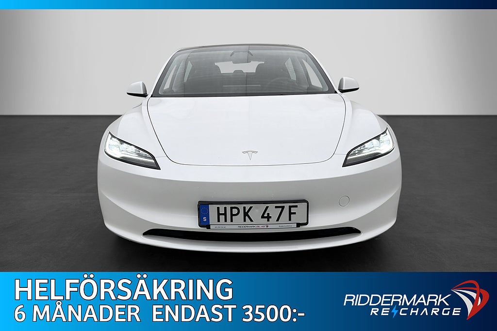 Tesla Model 3 Long Range AWD MOMS Svensksåld Autopilot