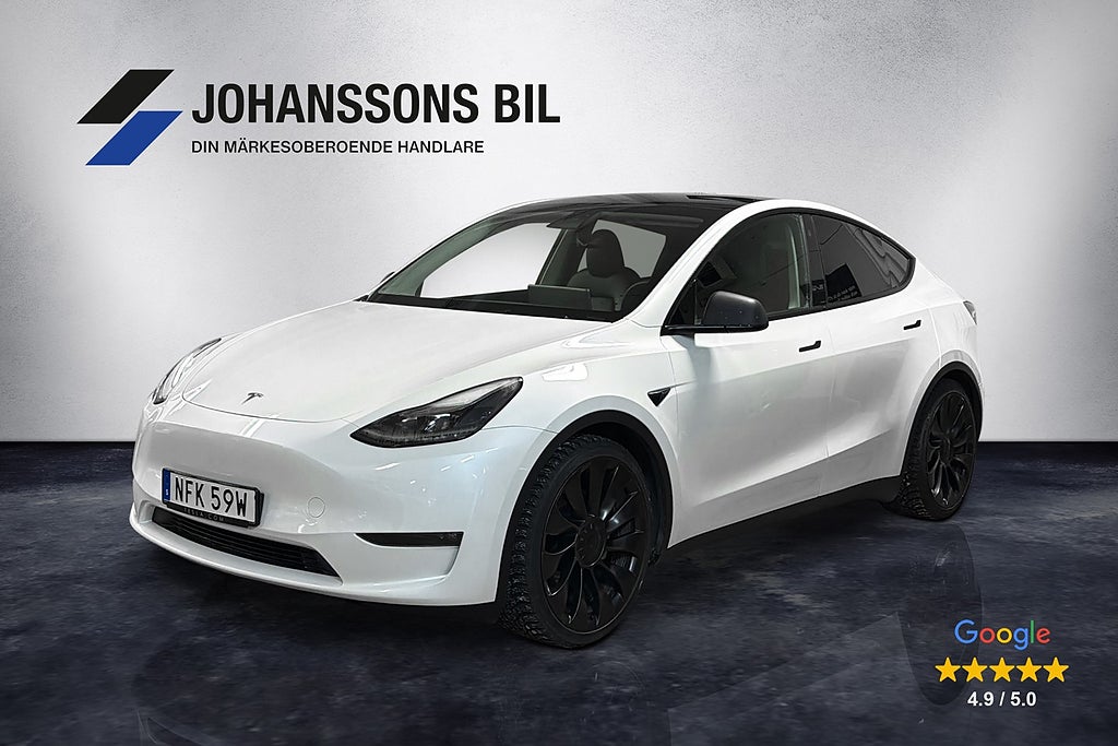 Tesla Model Y Performance Dragkrok S&V-däck Überturbine