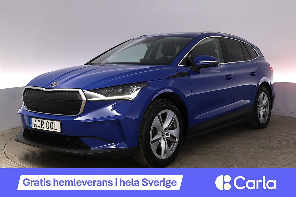 Skoda Enyaq iV 80 Plus Läder Kamera Elstol Navi BSM 4,99%