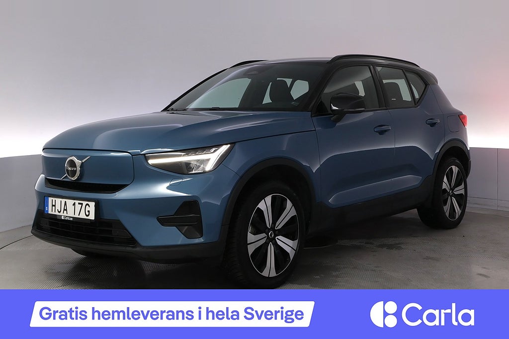 Volvo XC40 Recharge Single Motor Core Kamera Navi V-Hjul