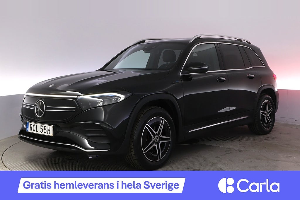 Mercedes-Benz EQB 350 4MATIC AMG 7-sits Elstol HUD BSM