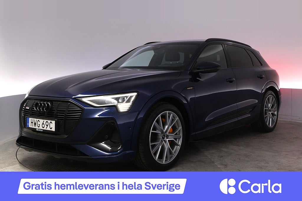 Audi E-Tron 55 quattro S-line Adv. Pano B&O 360 Elstol Drag