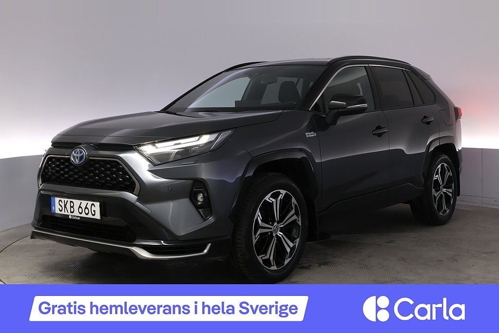 Toyota RAV4 Plug in hybrid AWD Style Kamera BLIS Elstol Drag