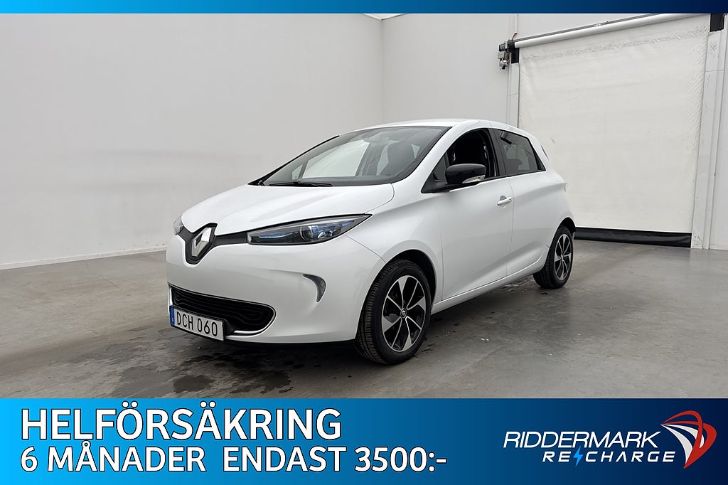 Renault Zoe R110 41 kWh 109hk Batterihyra Kamera MOMS