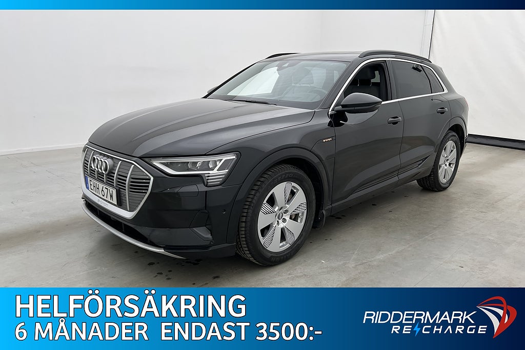 Audi E-Tron 55 Quattro 408hk Pano B&O Dragkrok Head Up 360°