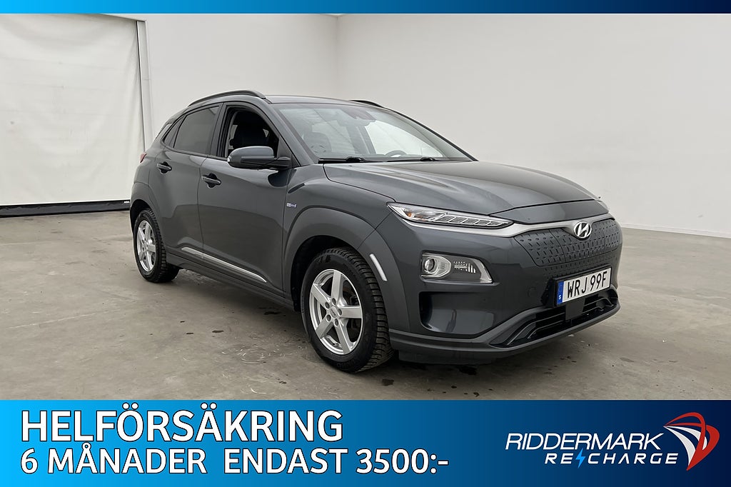 Hyundai Kona Electric 64 kWh Premium HUD Läder KRELL Kamera