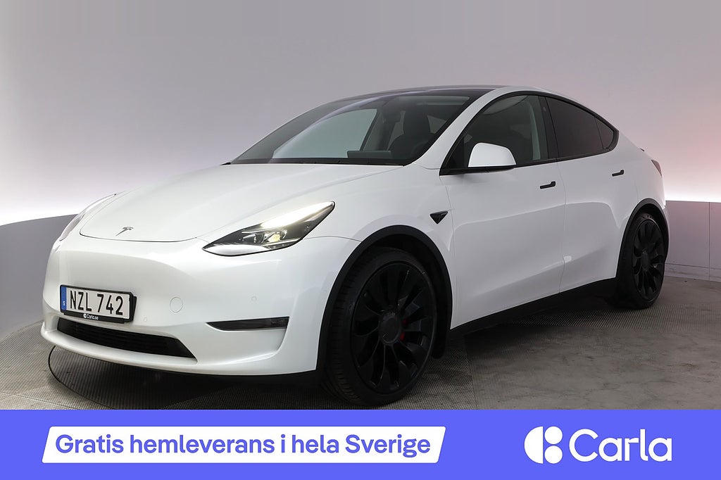 Tesla Model Y Performance AWD Autopilot Panorama