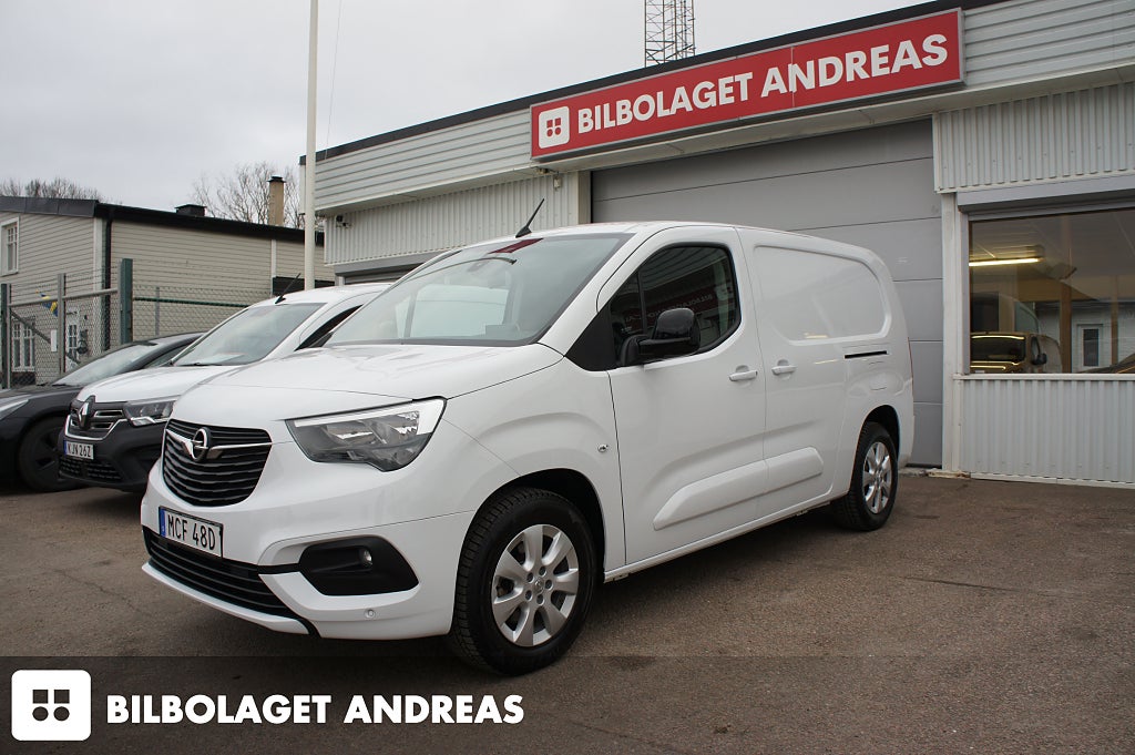Opel Combo -e Cargo XL 50 kWh Premium Dubbla skjutdörrar CCS