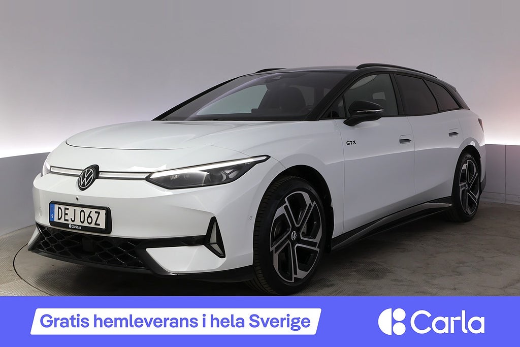 Volkswagen ID.7 GTX Tourer Plus Drag Elstol HUD BLIS H/K 360