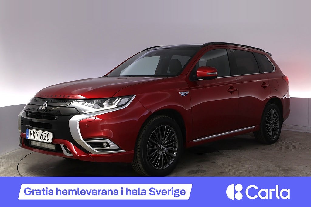 Mitsubishi Outlander PHEV S-Edition Läder Pano 360 Drag