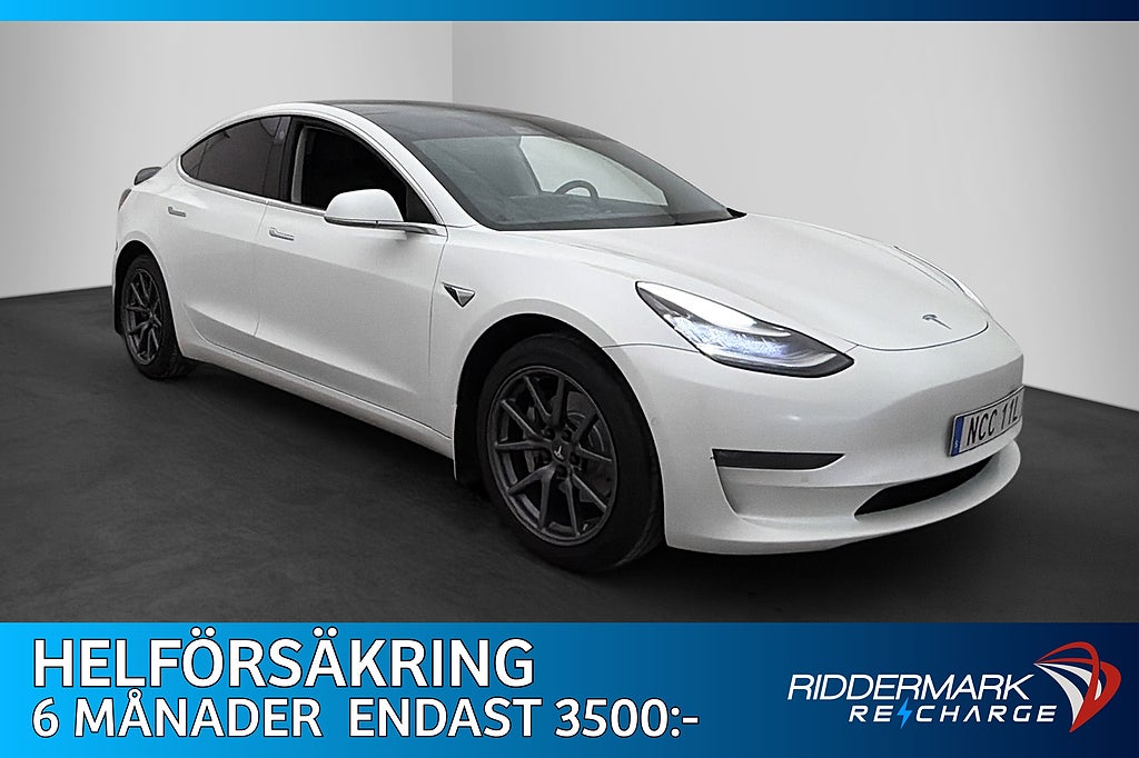 Tesla Model 3 Long Range Autopilot  Svensksåld