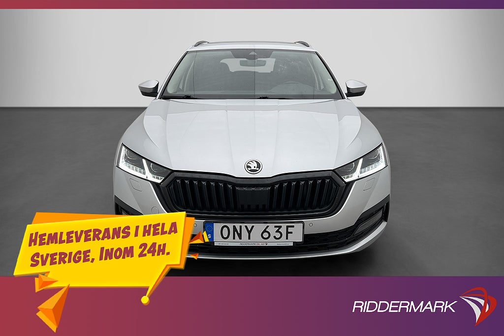 Skoda Octavia iV Värmare Pano Cockpit Drag Kamera Elstolar