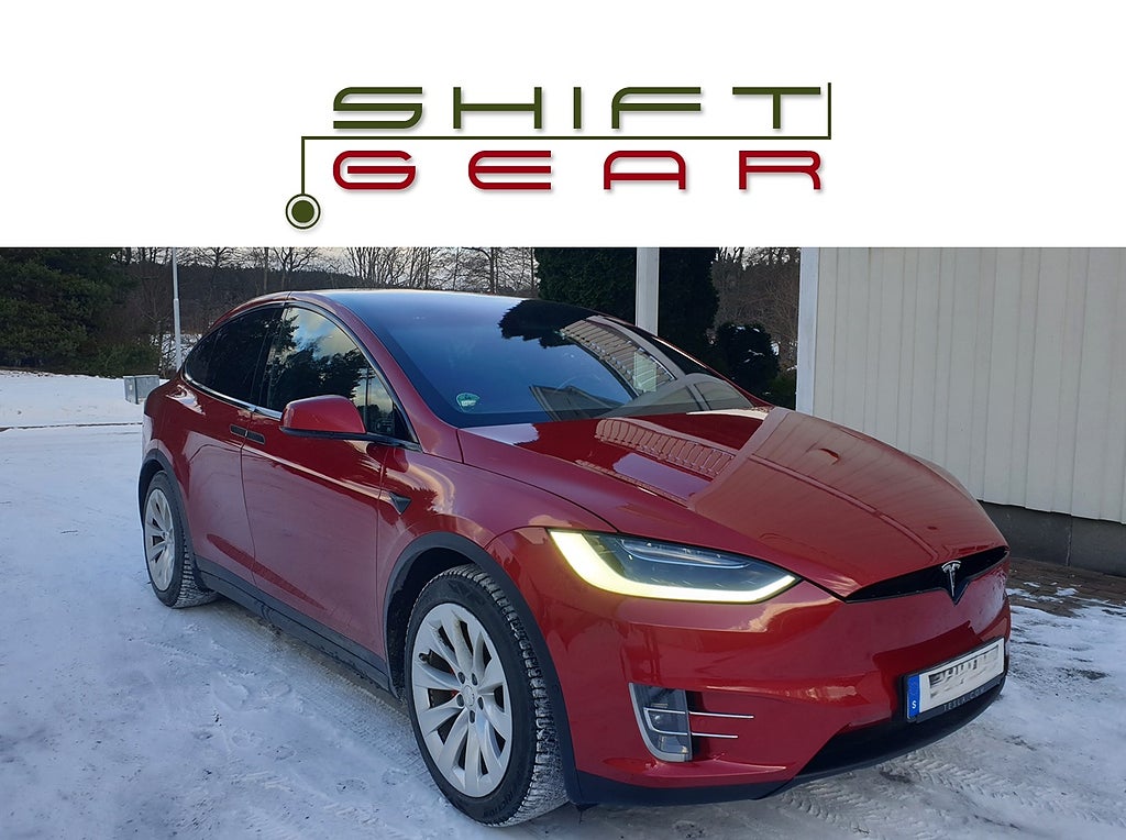 Tesla Model X P100D LUDICROUS+ 7-sits FULLUTR FSD Chromedel 1 ÄGARE