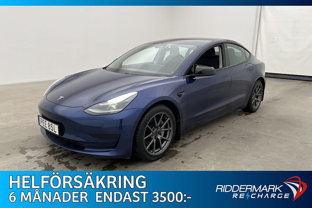 Tesla Model 3 Standard Range Plus Autopilot Svensksåld
