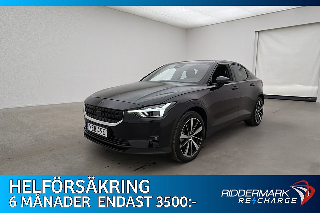 Polestar 2 AWD Long Range Pano Pilot Plus H/K 360° Drag BLIS