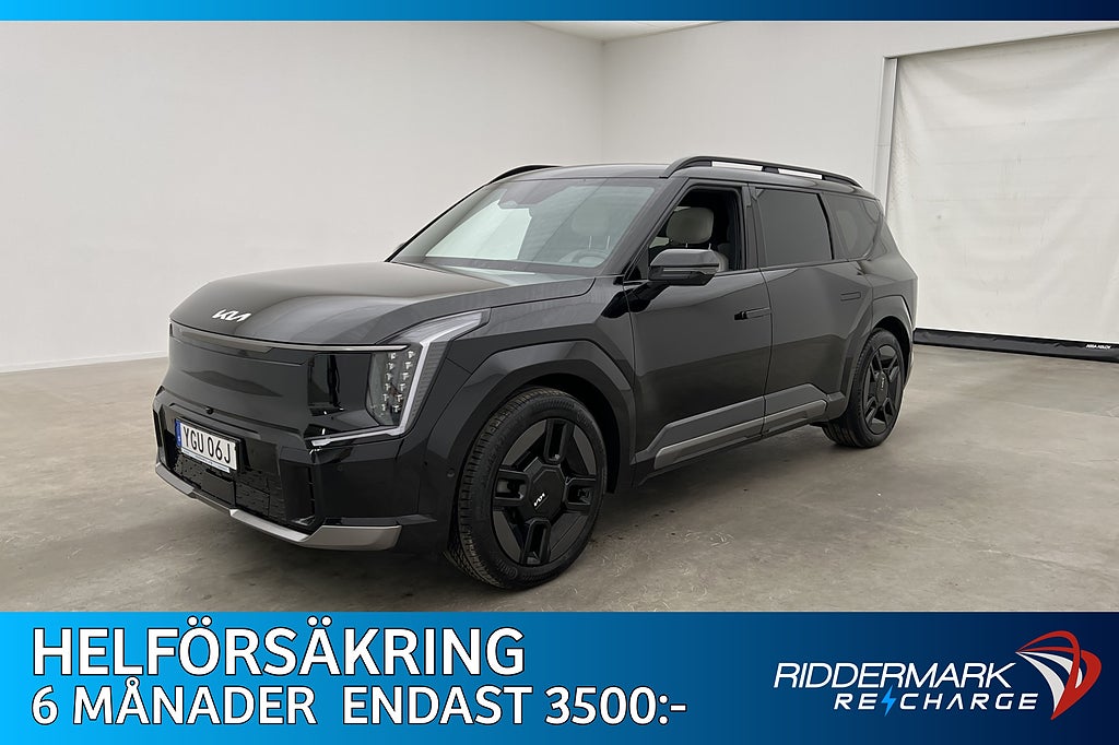 Kia EV9 AWD GT-Line 6-Sits Pano Meridian HUD Drag 360° MOMS