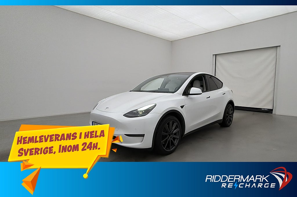 Tesla Model Y Long Range AWD Autopilot Ljus interiör Sv.Såld