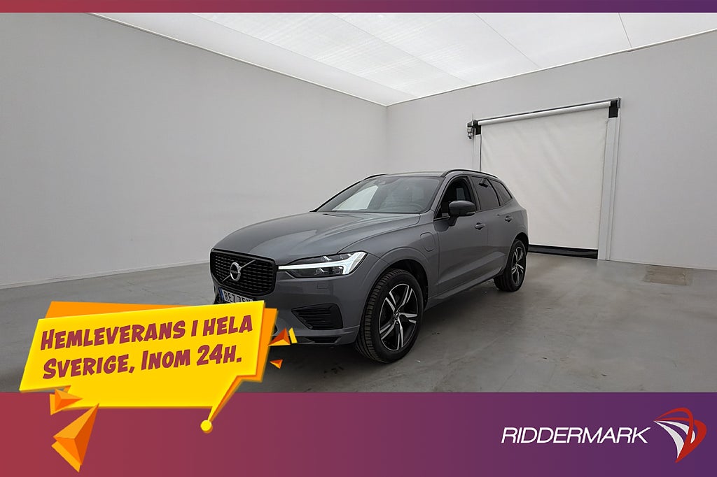 Volvo XC60 Recharge T6 AWD R-Design Värm Pano H/K Drag MOMS