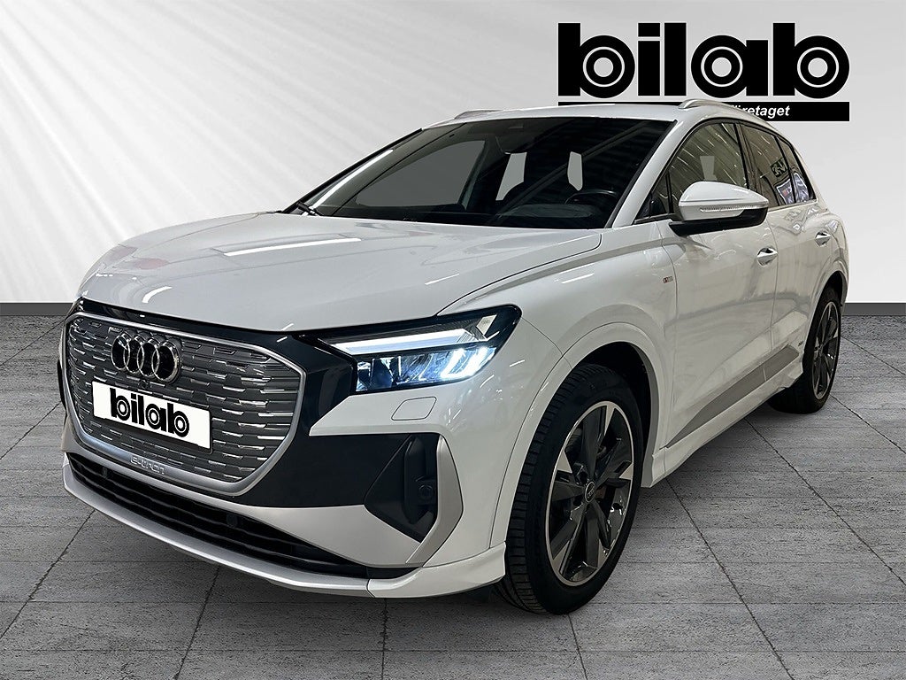 Audi Q4 e-tron S-line 204hk MOMS