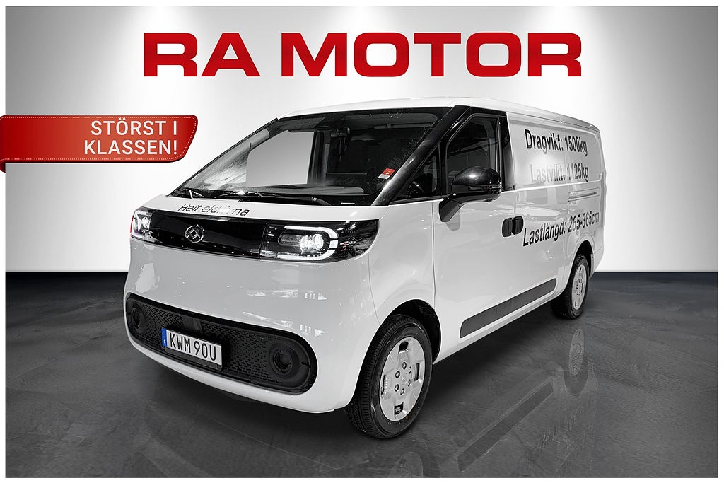 Maxus E-Deliver 5 64kwh | 6,6m3 | Störst i klassen!