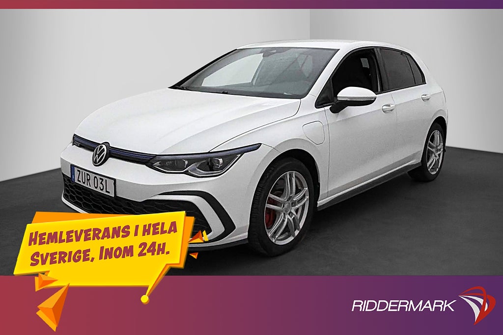 Volkswagen Golf GTE IQ. Drive BLIS Rattvärme 1-Ägare MOMS
