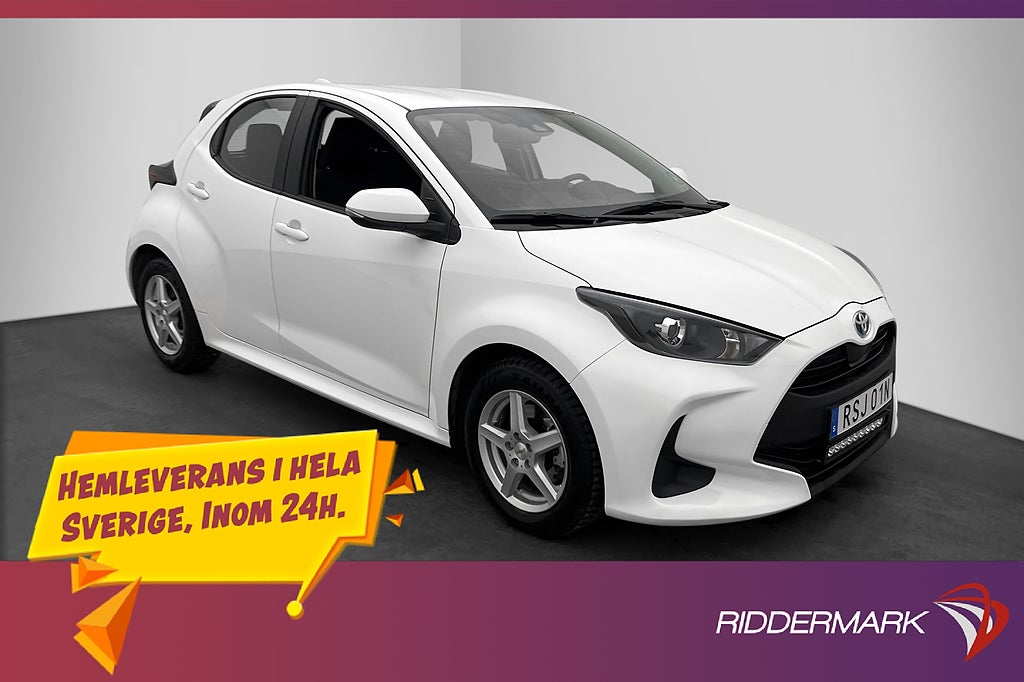 Toyota Yaris Hybrid 116hk Active MOMS Kamera Adapt-fart LED