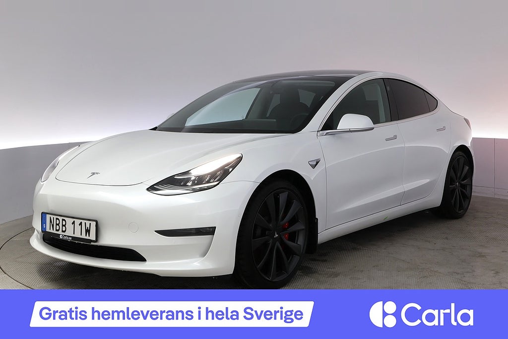 Tesla Model 3 Performance AWD Autopilot Panorama 4,99%