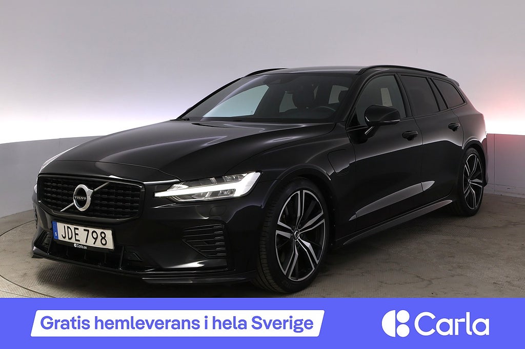 Volvo V60 Recharge T8 AWD R-Design BLIS Elstol Navi Kamera