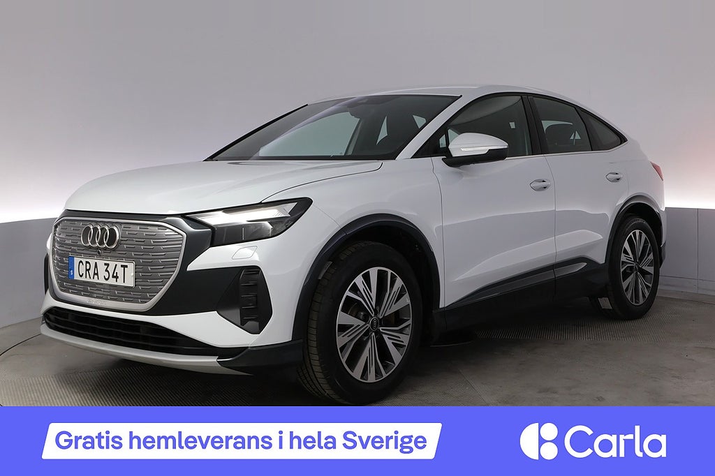 Audi Q4 40 Sportback e-tron Sport Edt. PDC LED Värmep. Drag