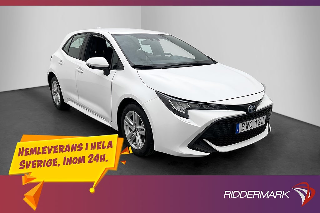 Toyota Corolla Active Kamera A/C Adapt-fart Rattvärme LED