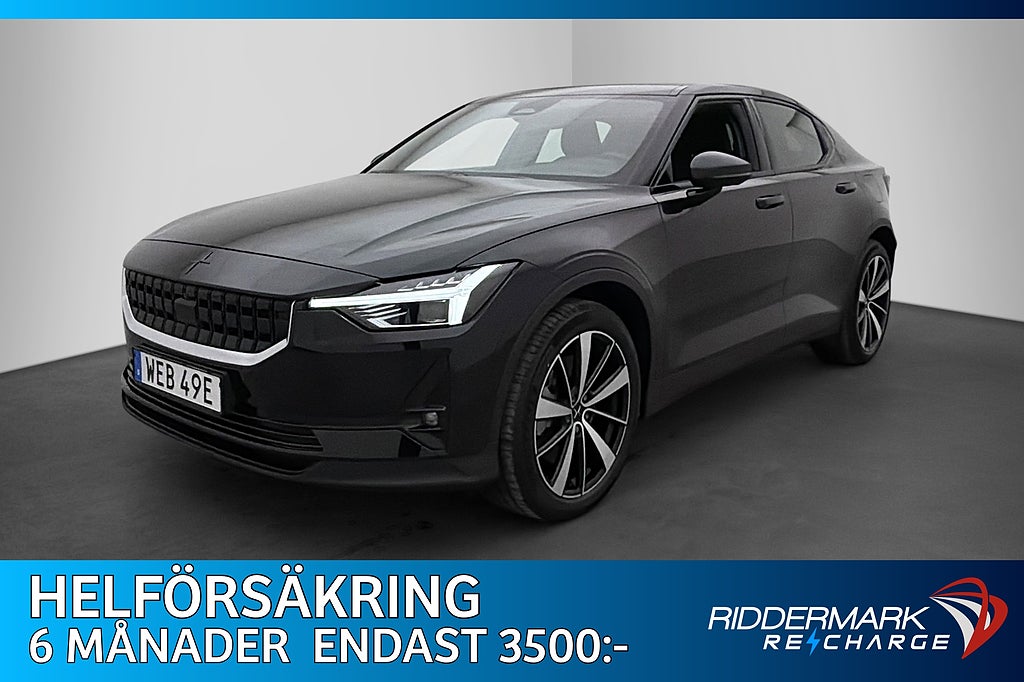 Polestar 2 AWD Long Range Pano Pilot Plus H/K 360° Drag BLIS