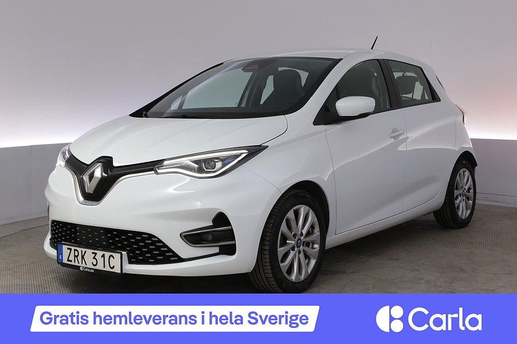 Renault Zoe R110 52 kWh Zen Värmepump Batteriköp Rattvärme