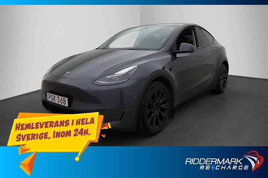 Tesla Model Y Long Range AWD Autopilot Dragkrok Sv.Såld MOMS