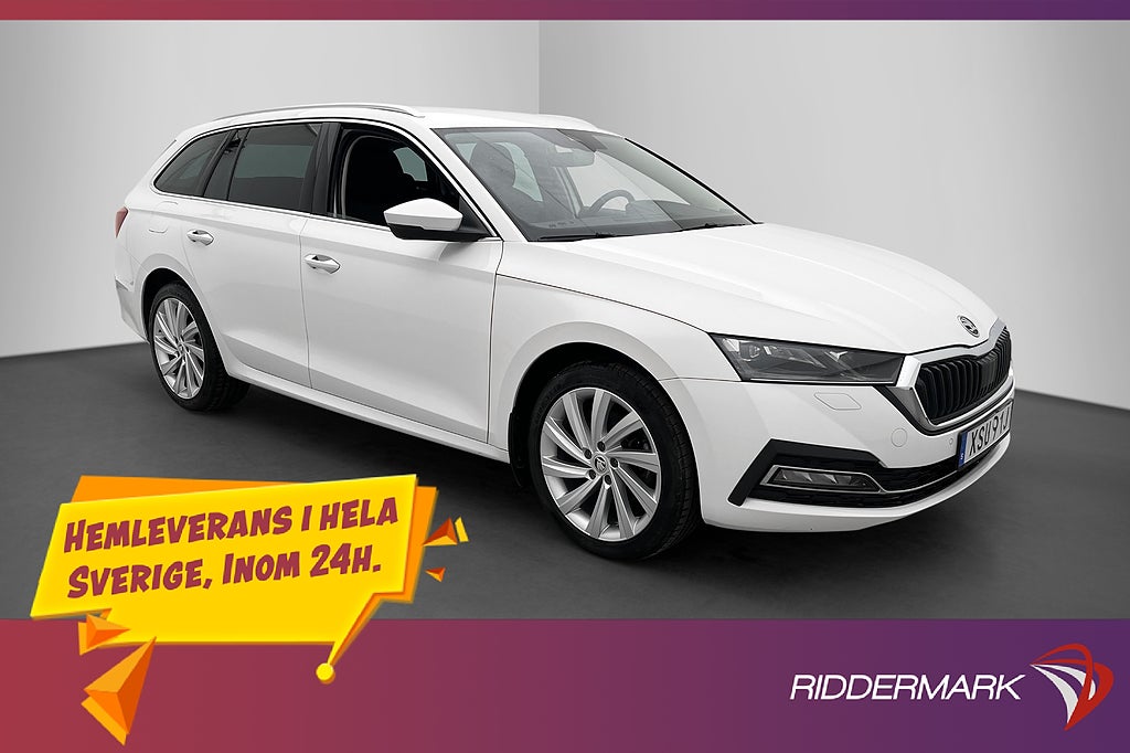 Skoda Octavia iV Värm Kamera Navi Keyless Adapt-fart Drag