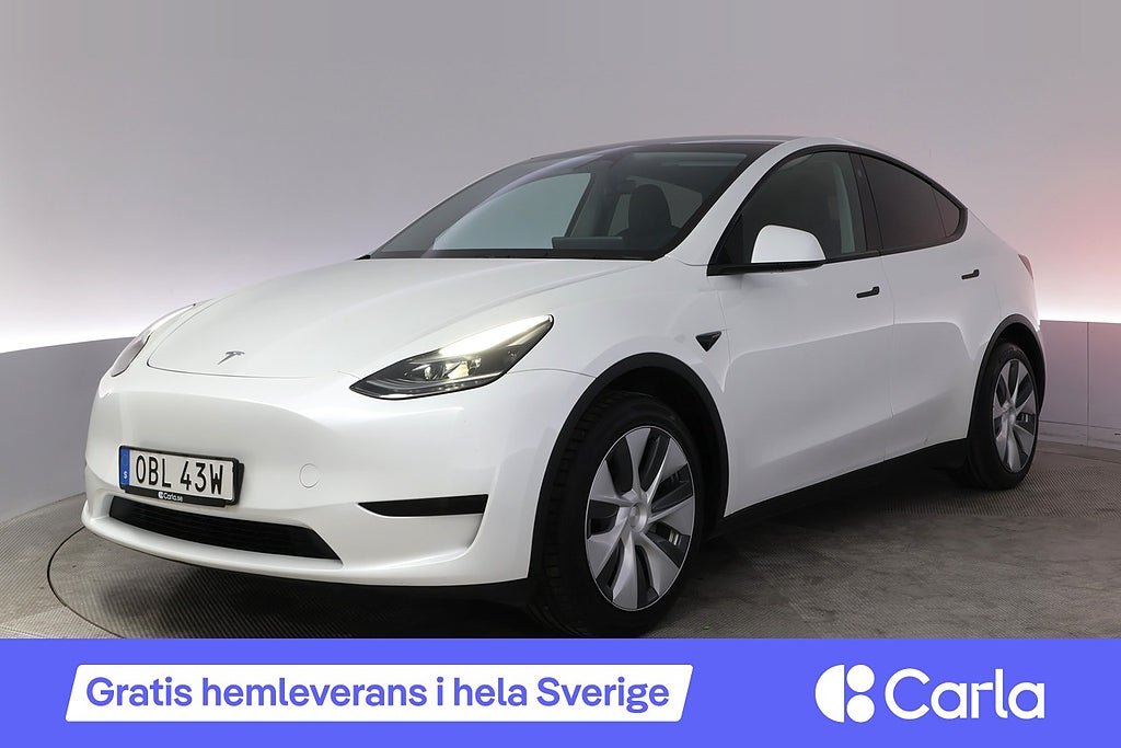 Tesla Model Y Standard Range RWD Autopilot Pano Drag V-Hjul