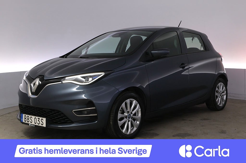 Renault Zoe R110 52 kWh Zen City Batteriköp Kamera Navi CCS