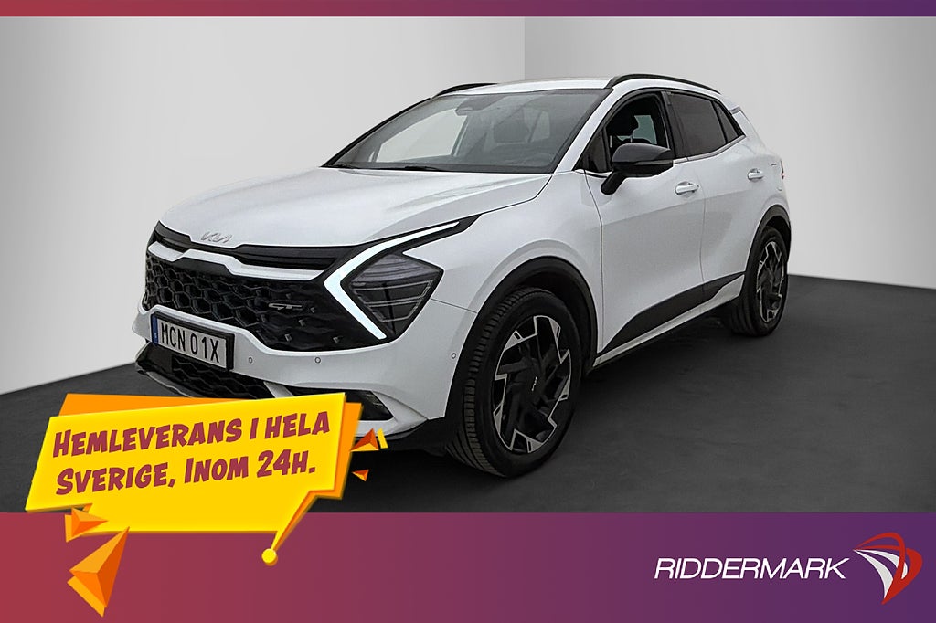 Kia Sportage PHEV AWD 265hk GT-Line H/K 360° CarPlay MOMS