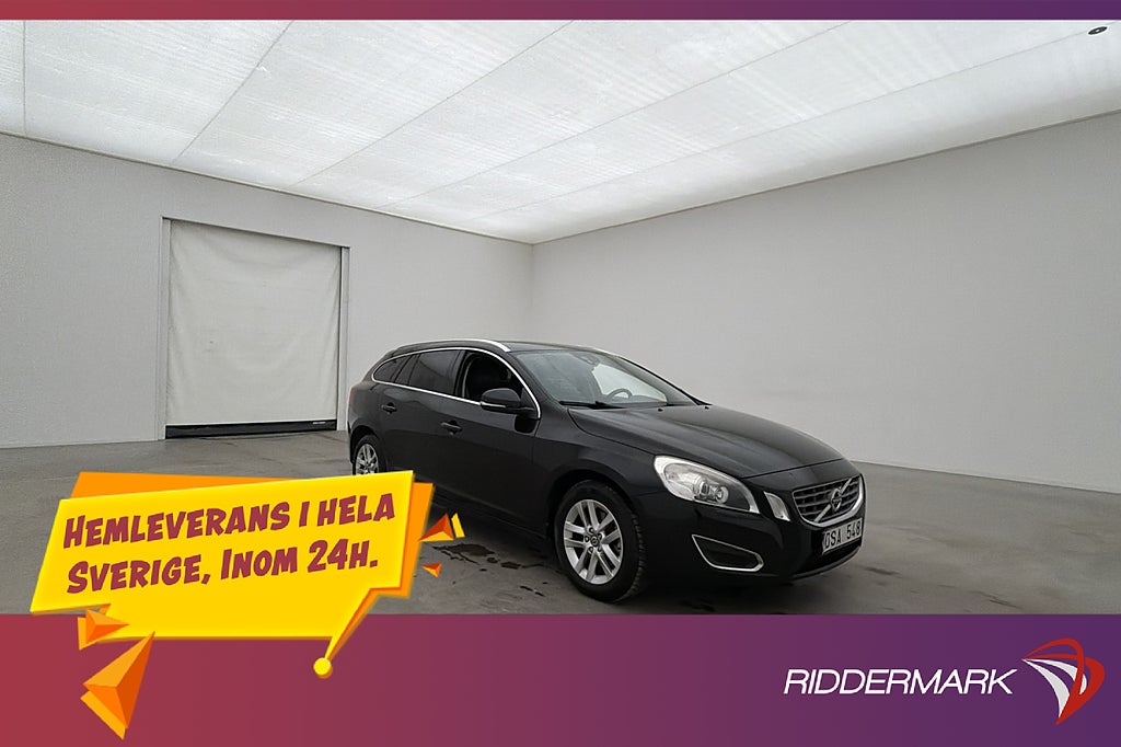 Volvo V60 T4F 180hk Summum Värmare Läder Keyless Drag