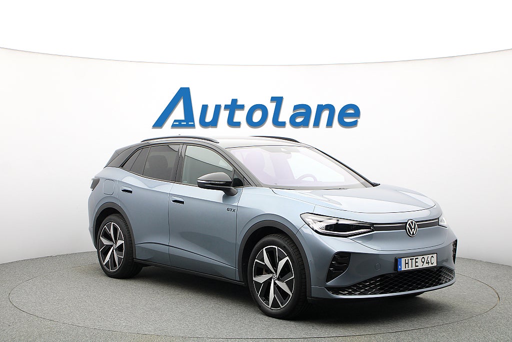 Volkswagen ID.4 GTX AWD, Backkamera, IQ LED, Drag, Värmepump, GPS 299hk