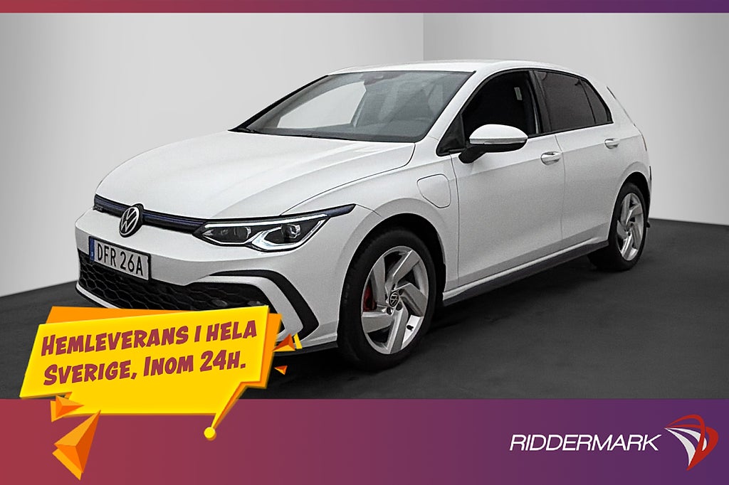 Volkswagen Golf GTE Plug-in 245hk IQ drive P-Sensorer Blis