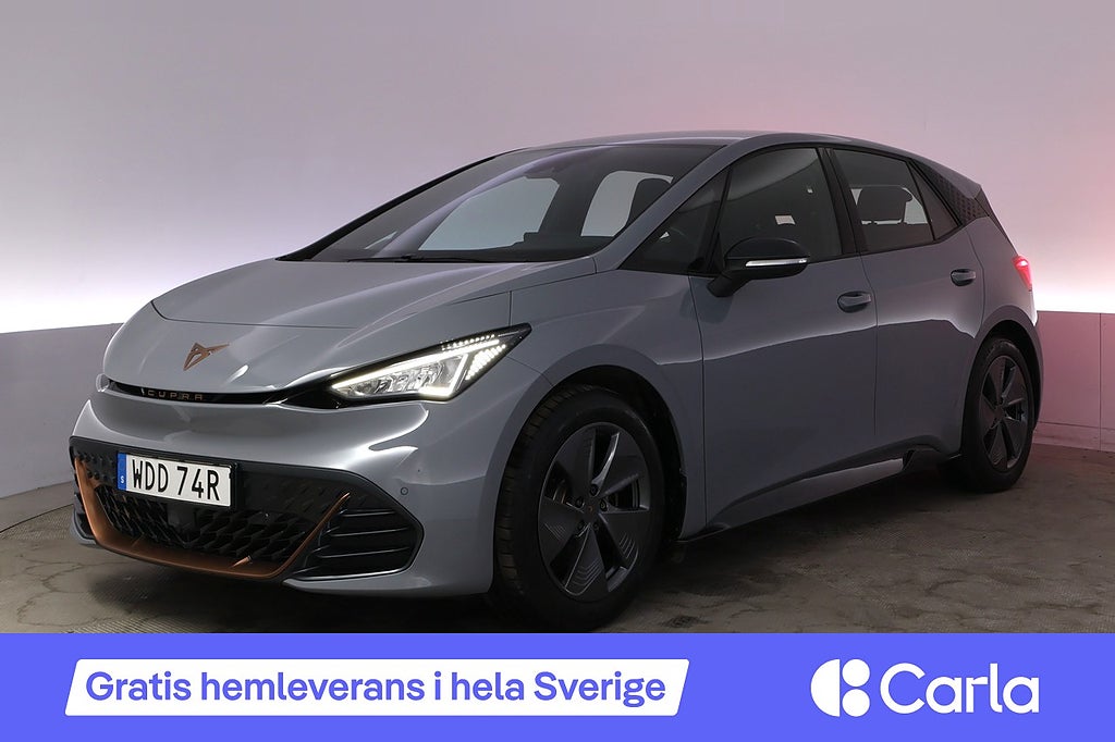 Cupra Born 58 Carplay LED Rattvärme Värmepump
