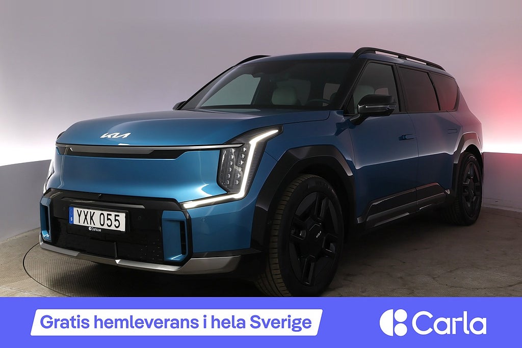 Kia EV9 AWD GT-Line Pano Elstol 7-sits Meridian Drag